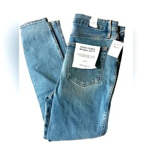 Good American NWT Good Curve skinny crop size 8/29